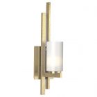 Hubbardton Forge Ondrian 1 Light Sconce in Modern Brass 206301-1152