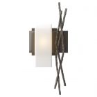 Hubbardton Forge Brindille Sconce in Dark Smoke