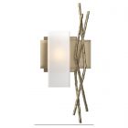 Hubbardton Forge Brindille Sconce in Soft Gold