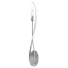 Hubbardton Forge Willow Sconce in Sterling