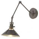 Hubbardton Forge Henry Sconce in Dark Smoke 209320-1092