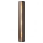 Hubbardton Forge Gallery Small Sconce in Bronze, Ivory Art Glass (CC)