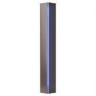 Hubbardton Forge Gallery Small Sconce in Bronze, Blue Glass (EE)