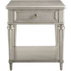 A.R.T. Furniture Morrissey Kirke End Table Bezel in Silver (CL1A) - CLEARANCE SALE