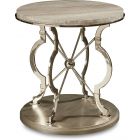 A.R.T. Furniture Morrissey Yeats Round Lamp Table in Bezel (CL1A) - CLEARANCE SALE