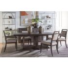 Artistica Home Emissary Rectangular Dining Set 2223-877C-41 with Nico Upholstered Side Chair