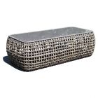 Skyline Design Dynasty Coffee Table With Grey Glass