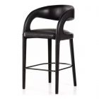 Four Hands Hawkins Bar Stool - Sonoma Black