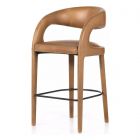 Four Hands Hawkins Bar Stool - Sonoma Butterscotch
