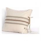 Four Hands Dashel Center Stripe 24" Outdoor Pillow in Cover Only (CL1A) - CLEARANCE SALE