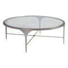 Artistica Home Porto Silver Round Cocktail Table