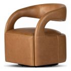 Four Hands Hawkins Swivel Chair - Sonoma Butterscotch