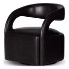 Four Hands Hawkins Swivel Chair - Sonoma Black