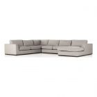 Four Hands Colt 4Pc RAF Sectional - Aldred Silver