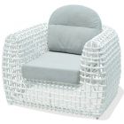 Skyline Design Dynasty Armchair - White Mushroom