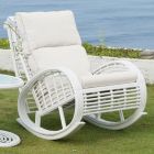 Skyline Design Dynasty Rocking Chair - White Mushroom