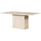 Four Hands Rockwell Arum Dining Table - Cream Marble