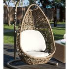 Skyline Design Journey Hanging Chair - Silver Walnut