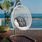 Skyline Design Dynasty Hanging Chair - White Mushroom