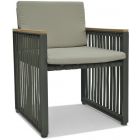 Skyline Design Horizon Dining Armchair - Dark Gray Strap 21MM