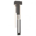 Hubbardton Forge Rainfall Large LED Outdoor Sconce in Coastal Oil Rubbed Bronze 302533-1029