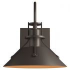 Hubbardton Forge Henry Small Dark Sky Friendly Outdoor Sconce in Coastal Dark Smoke