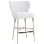 Bernhardt Interiors Kemp Bar Stool - Glacier White #1372-000 (Grade P)