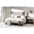 Bernhardt Furniture Foundations Panel Bedroom Set Light Shale, Linen
