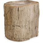 Bernhardt Interiors Petrified Wood Side Table