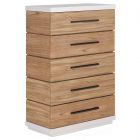 A.R.T. Furniture Portico Drawer Chest in Sienna, White Plaster