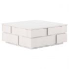 A.R.T. Furniture Portico Square Cocktail Table in Stucco White