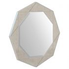 A.R.T. Furniture Mezzanine Round Mirror in Dove Gray (AAF)