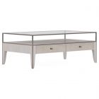 A.R.T. Furniture Mezzanine Rectangular Cocktail Table in Dove Gray (AAF)