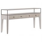 A.R.T. Furniture Mezzanine Sofa/Media Console in Dove Gray (AAF)