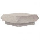 A.R.T. Furniture Mezzanine Square Cocktail Table in Dove Gray (AAF)