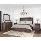 A.R.T. Furniture Revival Platform Bedroom Set in Napa Mahogany