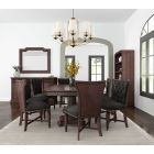 A.R.T. Furniture Revival Double Pedestal Dining Set in Napa Mahogany