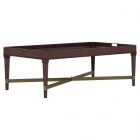 A.R.T. Furniture Revival Rectangular Cocktail Table in Napa Mahogany (AAF)