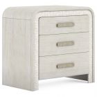 A.R.T. Furniture Ashlar Nightstand in Bisque, Sanded Bronze (AAF)