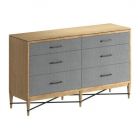 A.R.T. Furniture Loft Fabric Dresser in Natural Maple (AAF)