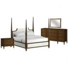 A.R.T. Furniture Eave Upholstered Bedroom Set in Hazelnut