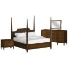 A.R.T. Furniture Eave Panel Bedroom Set in Hazelnut