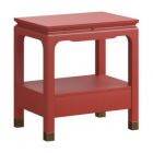 A.R.T. Furniture Eave Bedside Table in Candy Apple Red