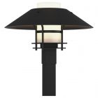 Hubbardton Forge Henry Outdoor Post Light in Coastal Black 344227-1000