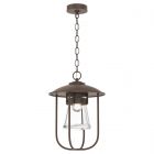 Hubbardton Forge Erlenmeyer Outdoor Pendant in Coastal Bronze