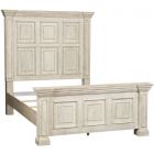 Liberty Furniture Big Valley Queen Panel Bed in Whitestone