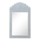 Chelsea House Misc Crown Mirror - Blue