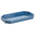 Chelsea House Chic Studded Tray - Blue (Dropshippable)