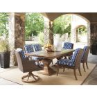 Tommy Bahama Outdoor Harbor Isle Rectangular Dining Set 3935-12-3935-13SR