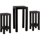 Vondom Jut Basic Bar Set in Black